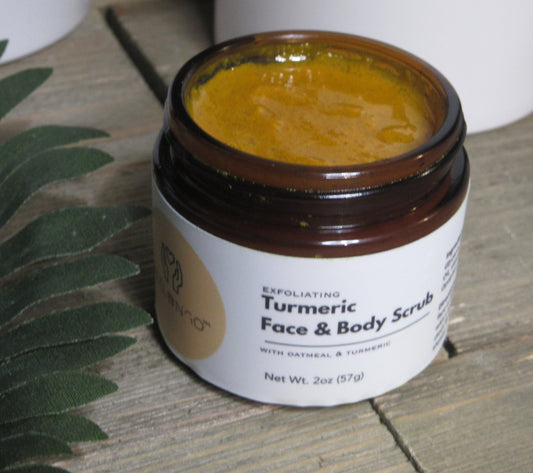 Turmeric Face & Body Scrub